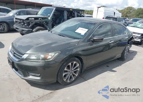 2013 Honda Accord Sport from USA, damaged, VIN 1HGCR2F50DA157868